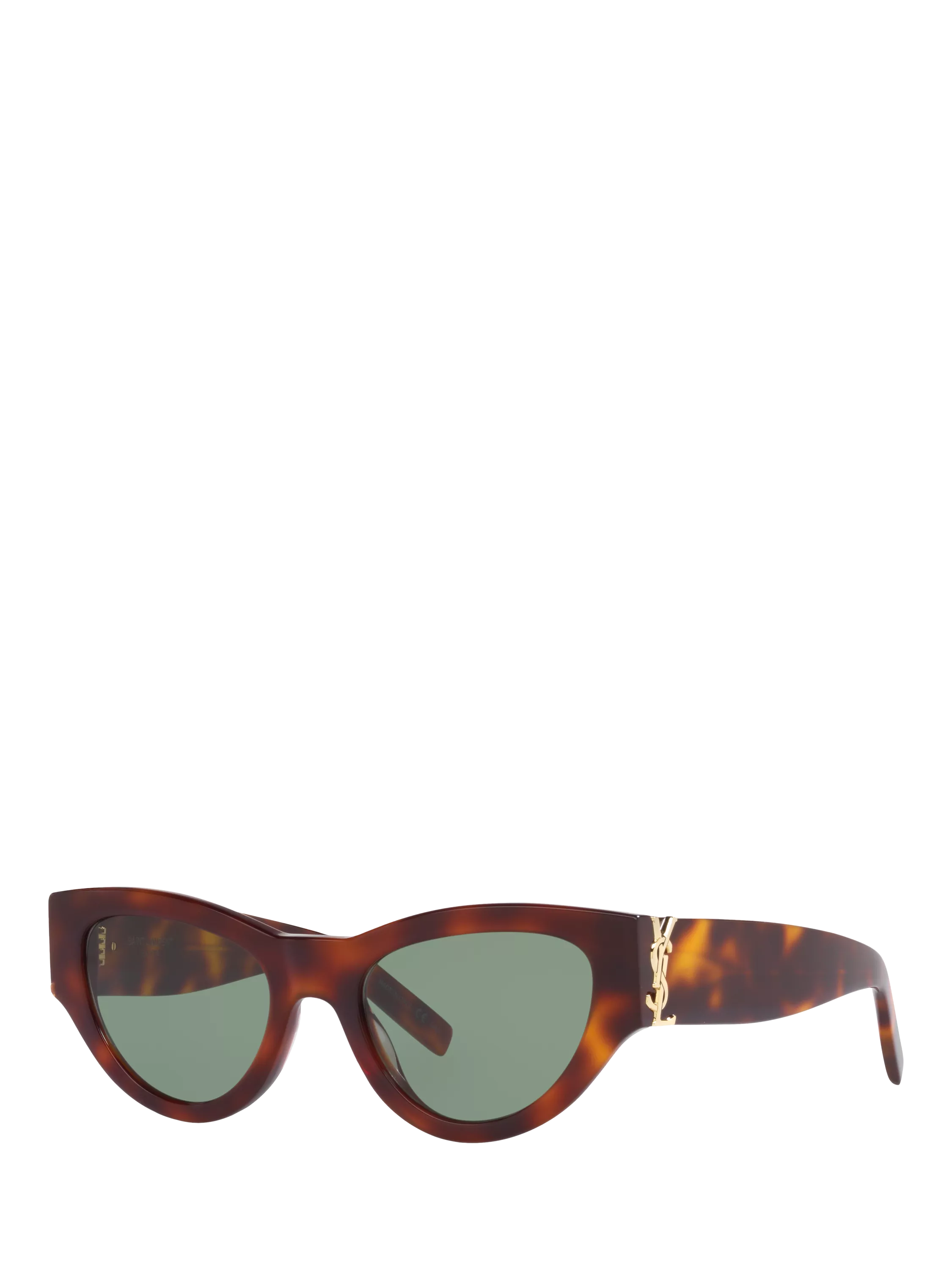 Yves Saint Laurent cat's eye sunglasses brown 53mm, UK version
