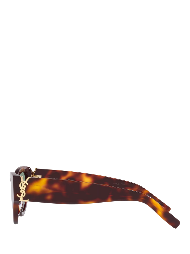 Yves Saint Laurent cat's eye sunglasses brown 53mm, UK version