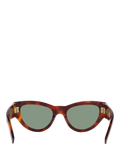 Yves Saint Laurent cat's eye sunglasses brown 53mm, UK version