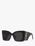 Yves Saint Laurent women's cat's eye sunglasses, UK version
