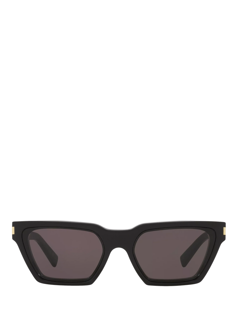 Yves Saint Laurent rectangular sunglasses black 57mm lens (British brand)
