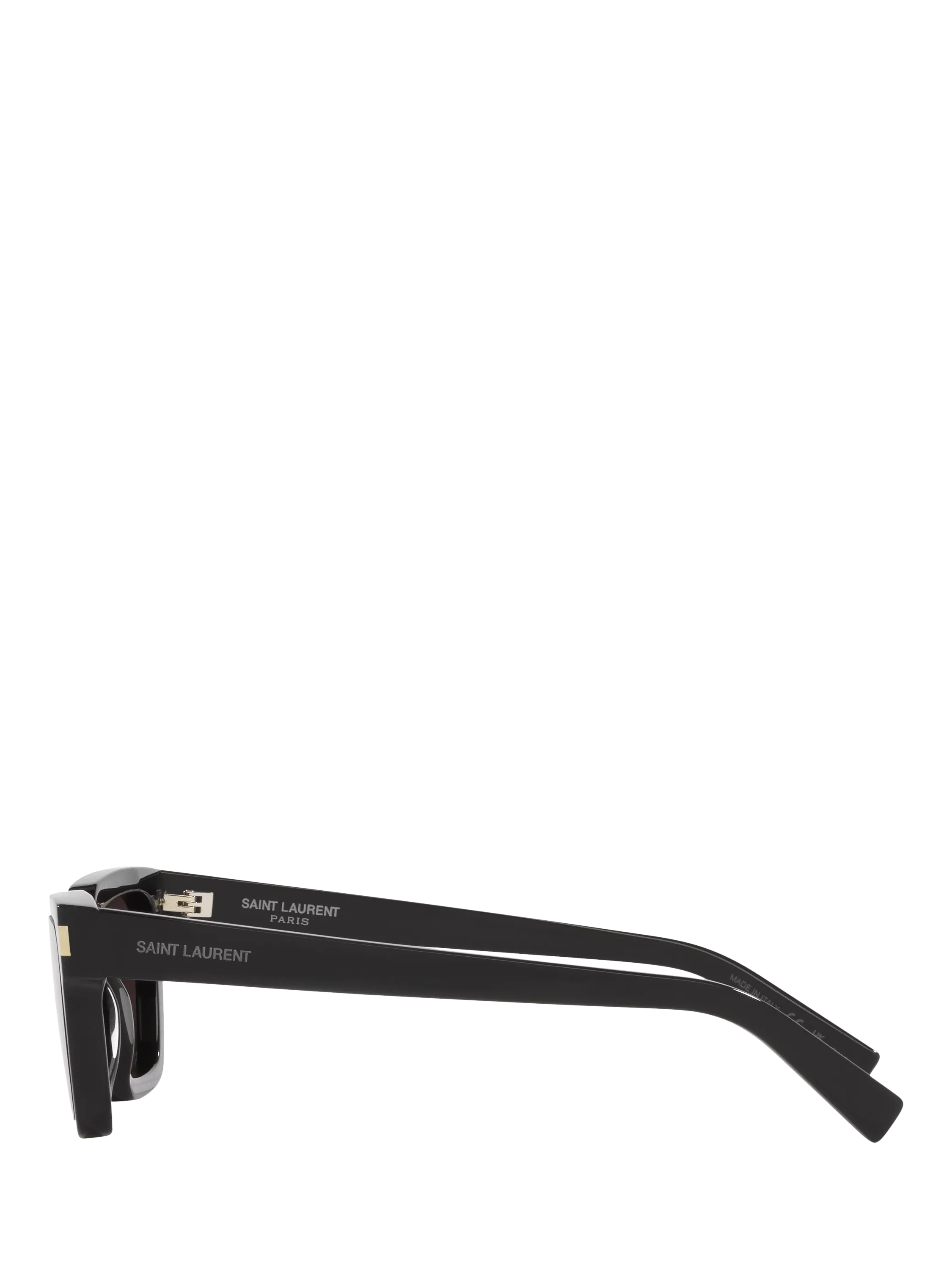 Yves Saint Laurent rectangular sunglasses black 57mm lens (British brand)