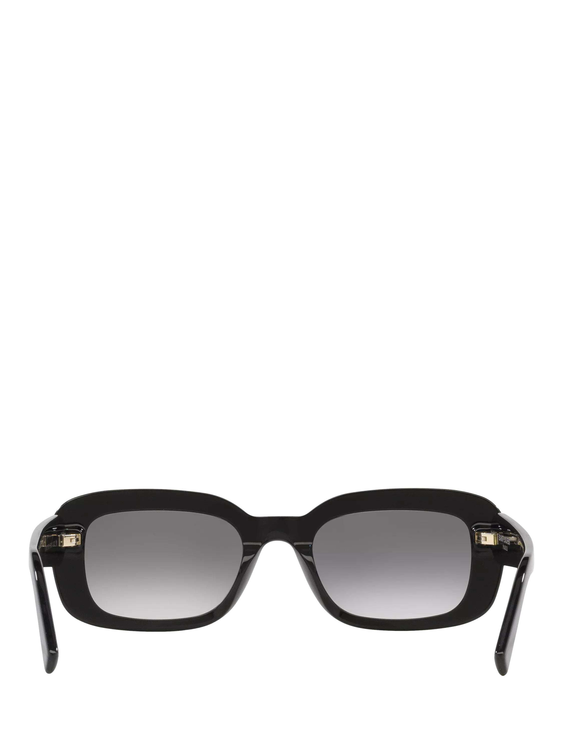 YSL black rectangular sunglasses hard case, UK version