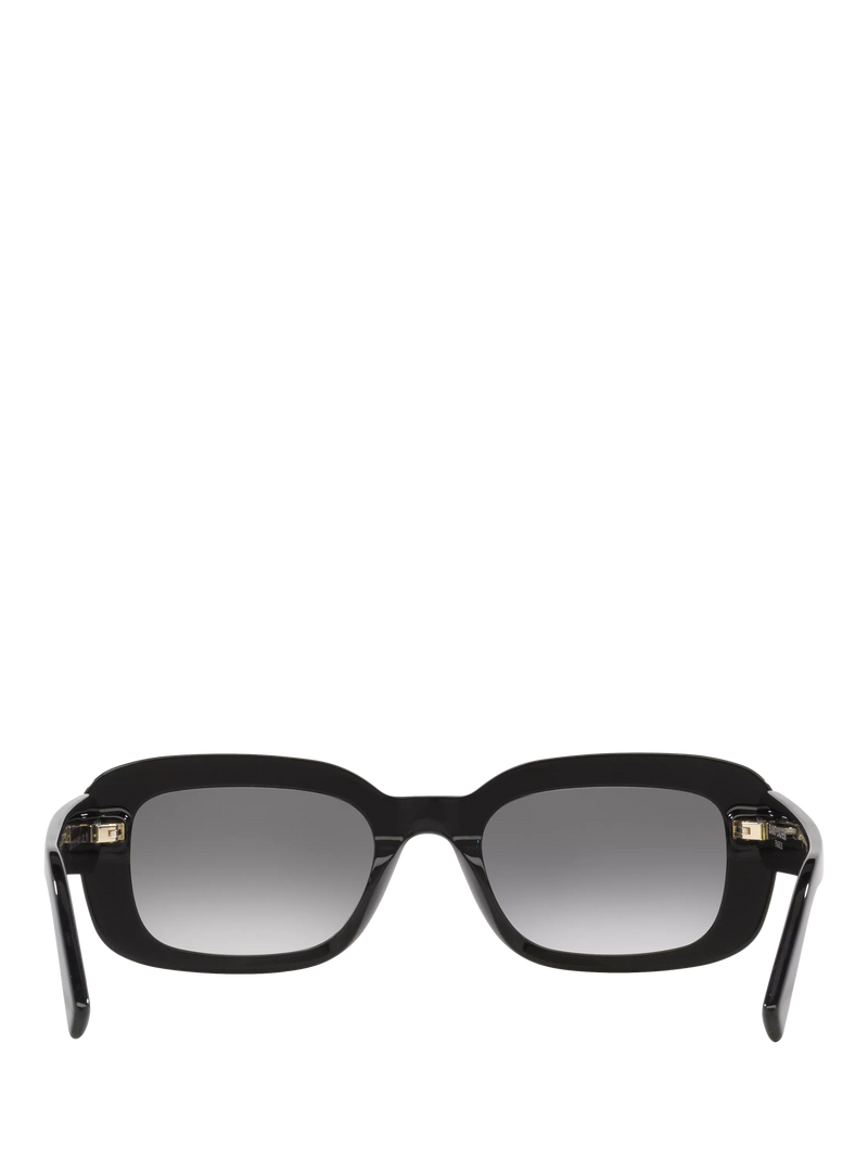 YSL black rectangular sunglasses hard case, UK version