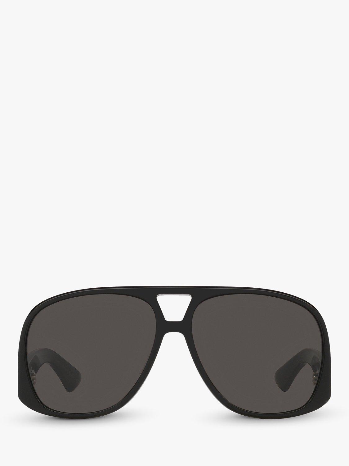 Yves Saint Laurent black aviator sunglasses, imported from the UK