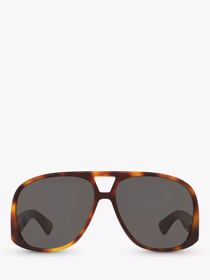 Yves Saint Laurent aviator sunglasses tortoise - British product