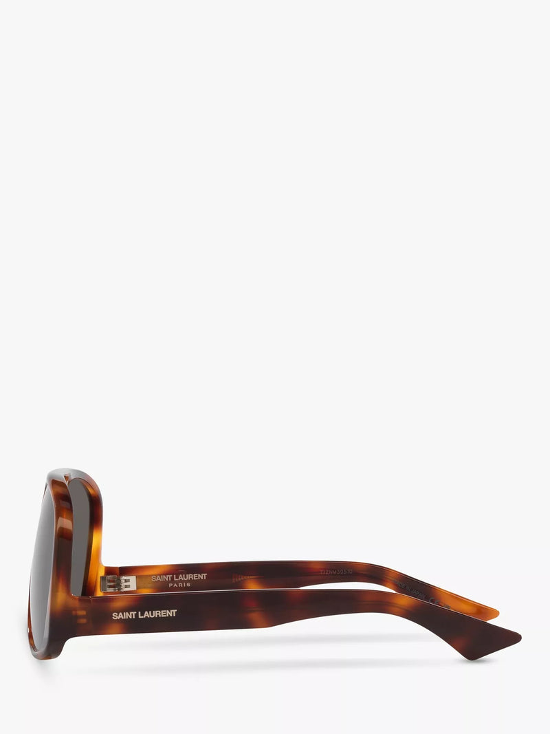 Yves Saint Laurent aviator sunglasses tortoise - British product