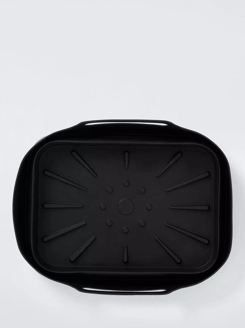 John Lewis rectangular silicone air fryer liner 23cm, UK version