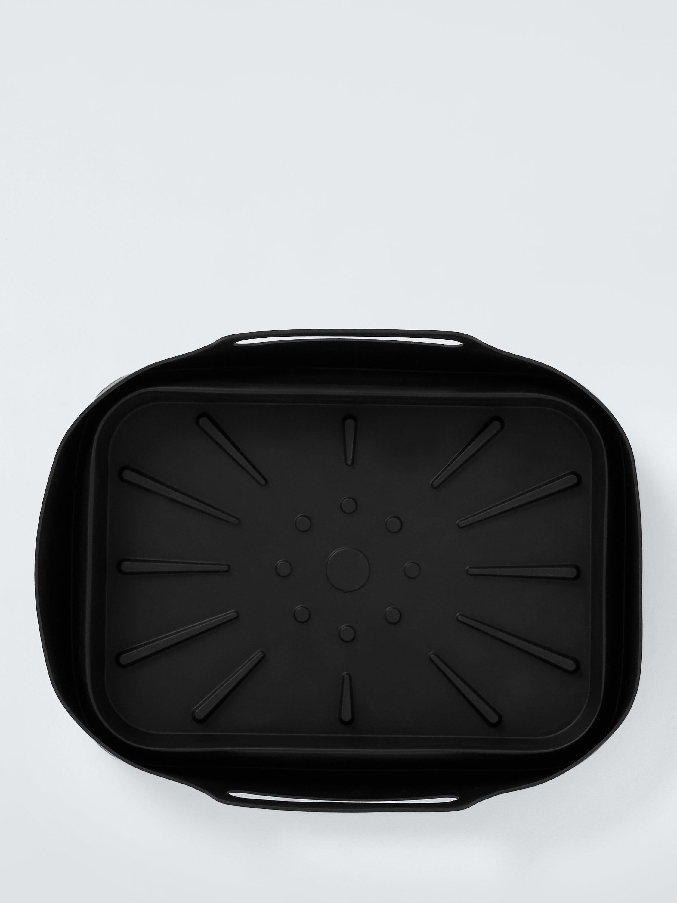 John Lewis rectangular silicone air fryer liner 23cm, UK version
