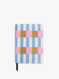 Caroline Gardner Stripe Casebound Notebook, Multi