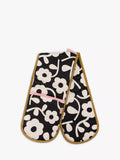 Caroline Gardner Monochrome Bloom Oven Glove, Multi