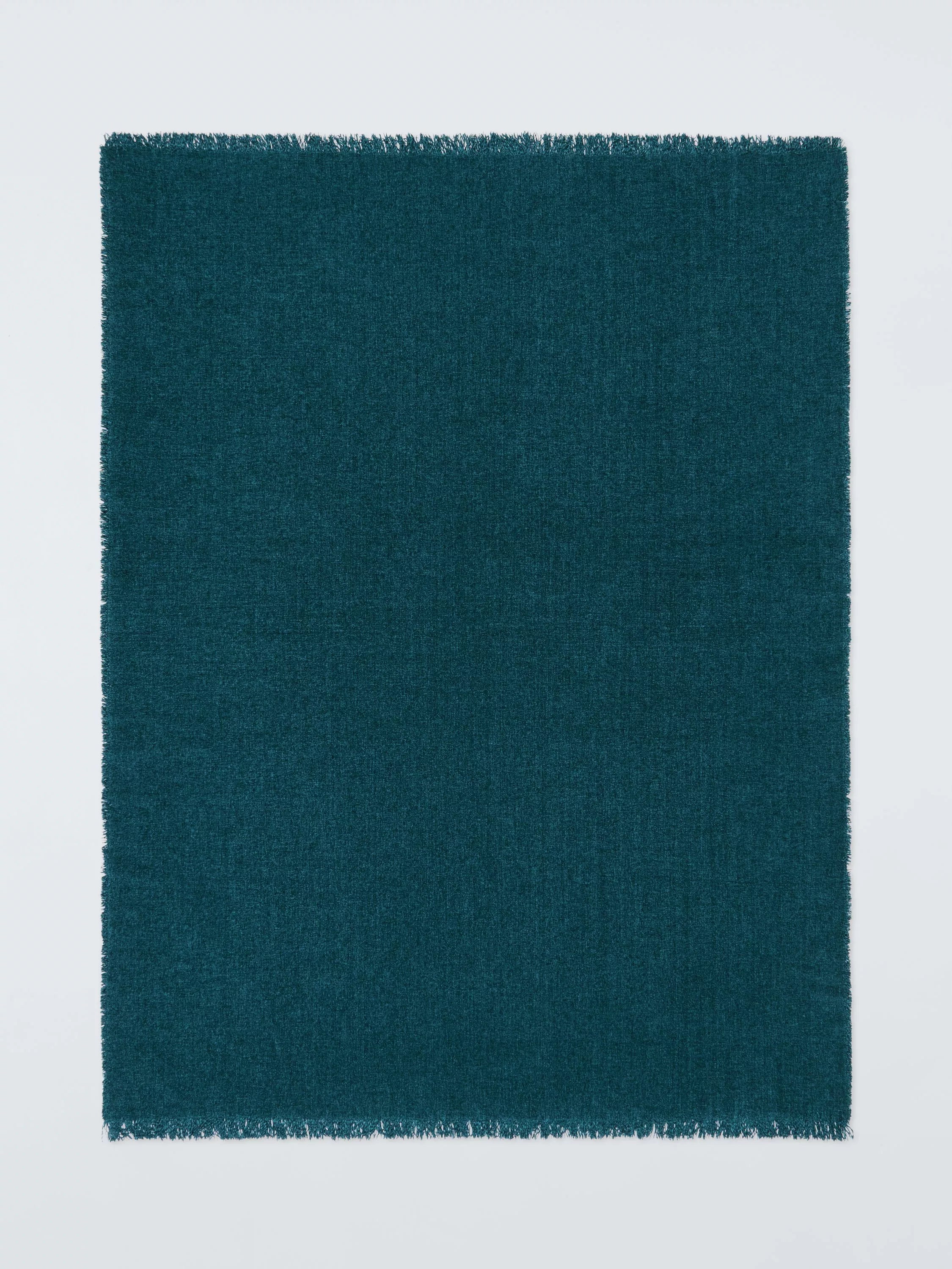 John Lewis Chenille Weave Throw - Red