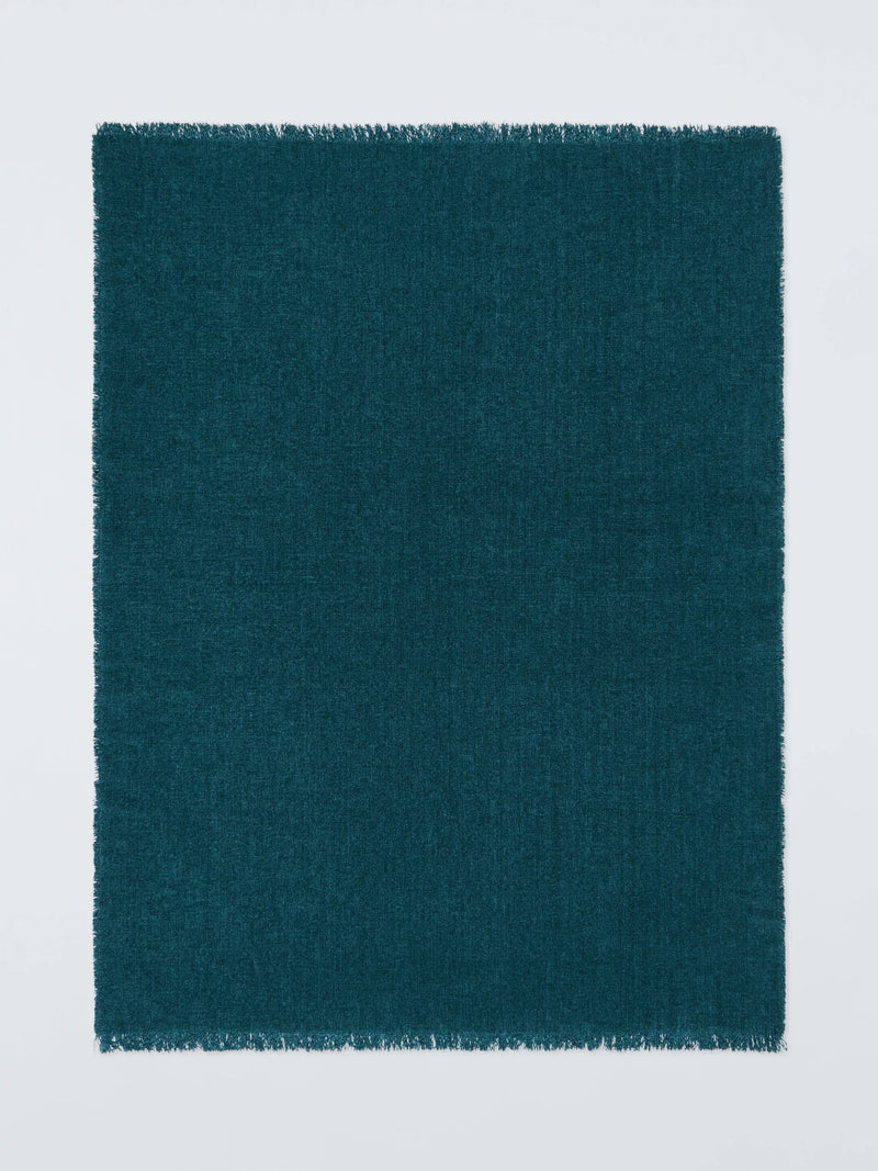 John Lewis Chenille Weave Throw - Red