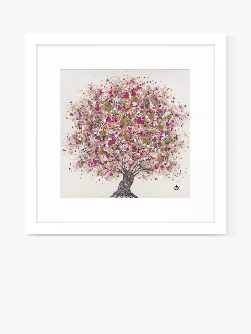 John Lewis Sara Otter heart framed print 43.5cm, UK version