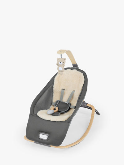 Siège à bascule convertible pour bébé avec barre de jouets, musique et vibrations