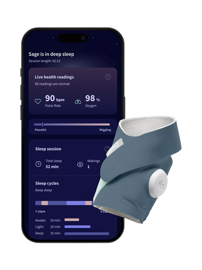 John Lewis Owlet Dream Sock Smart Baby Monitor- Buy online at McGrocer