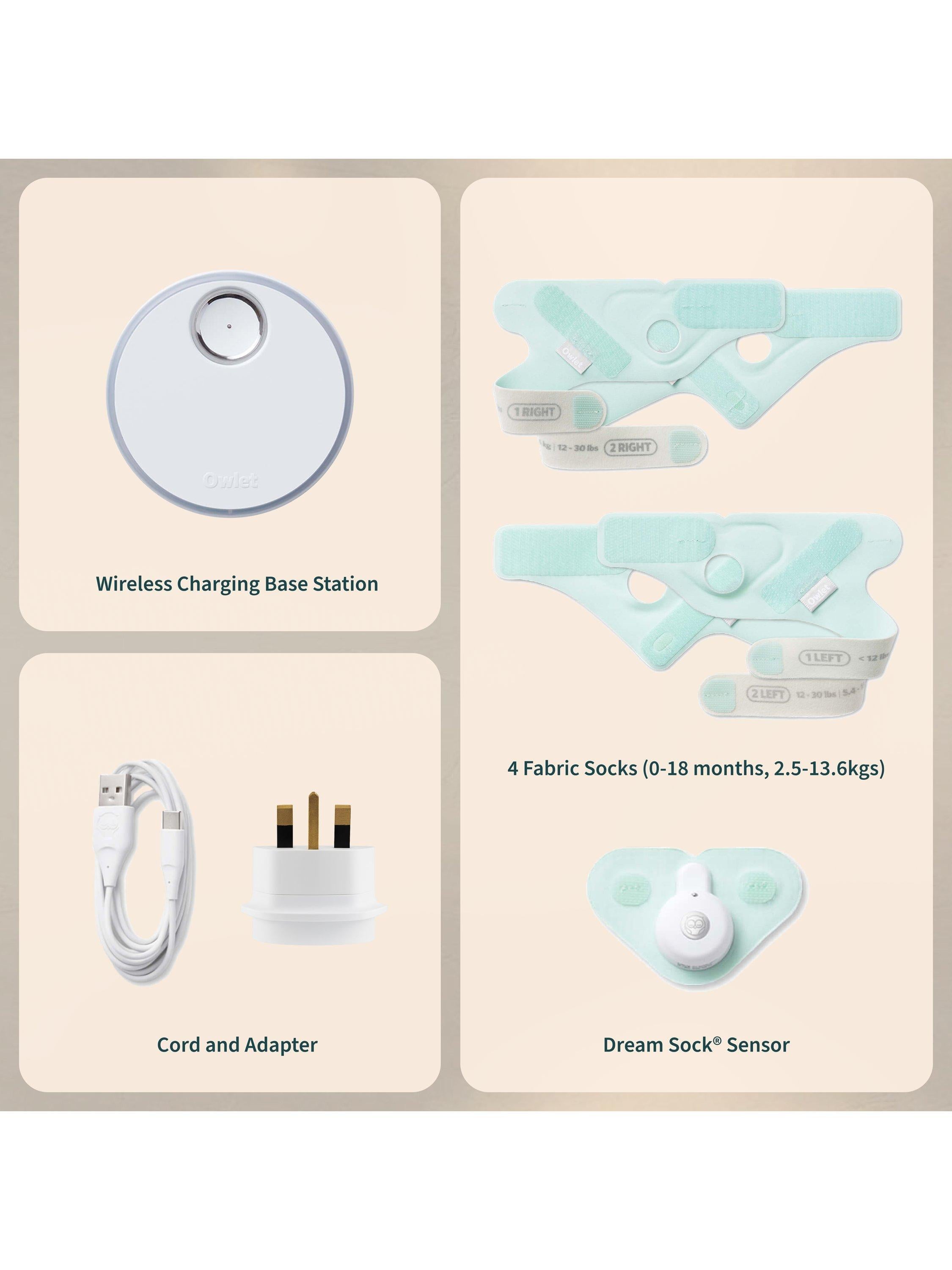 Owlet Dream Sock baby monitor - British product