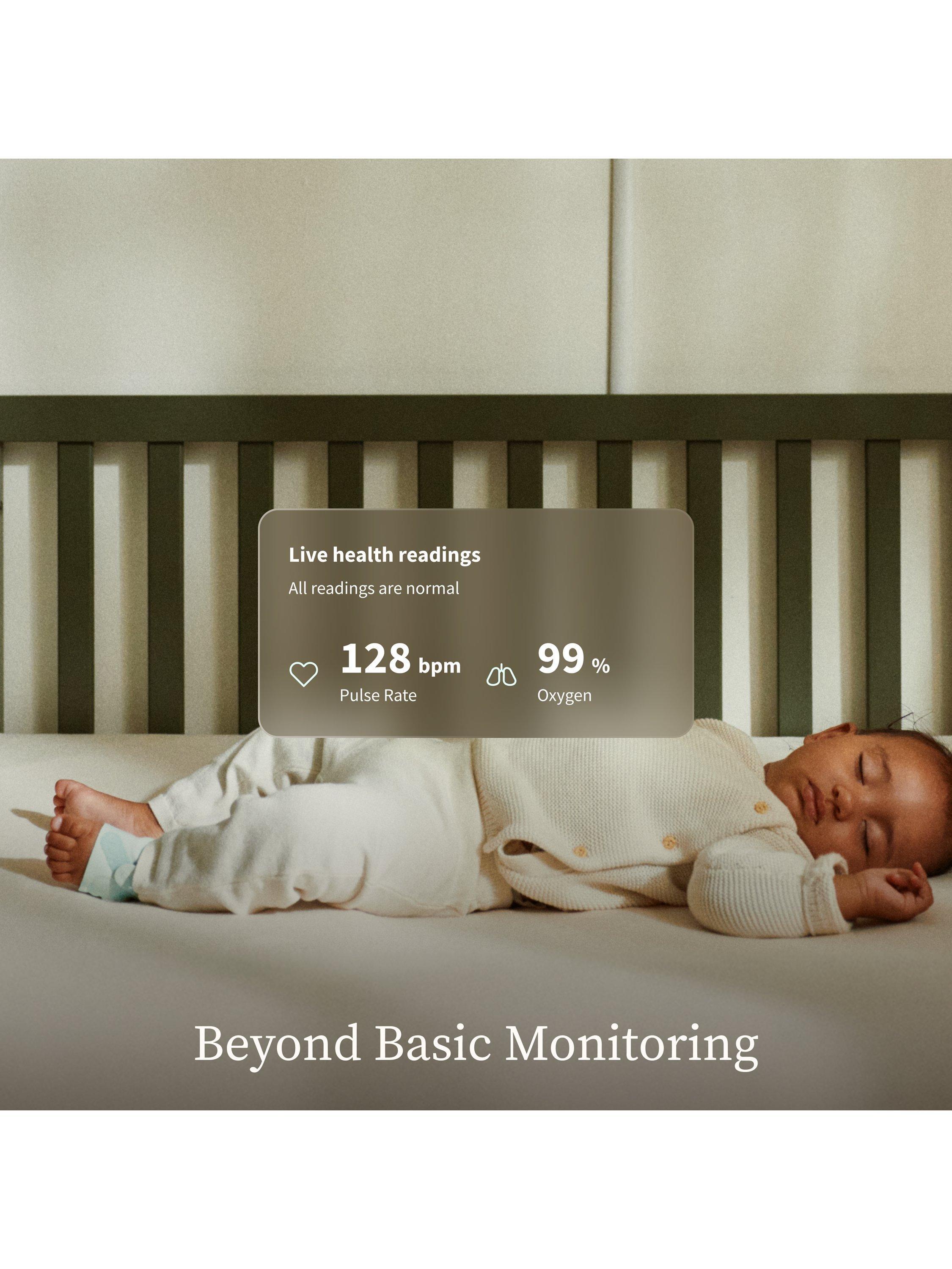 Owlet Dream Sock smart baby monitor Dusty Rose - British product