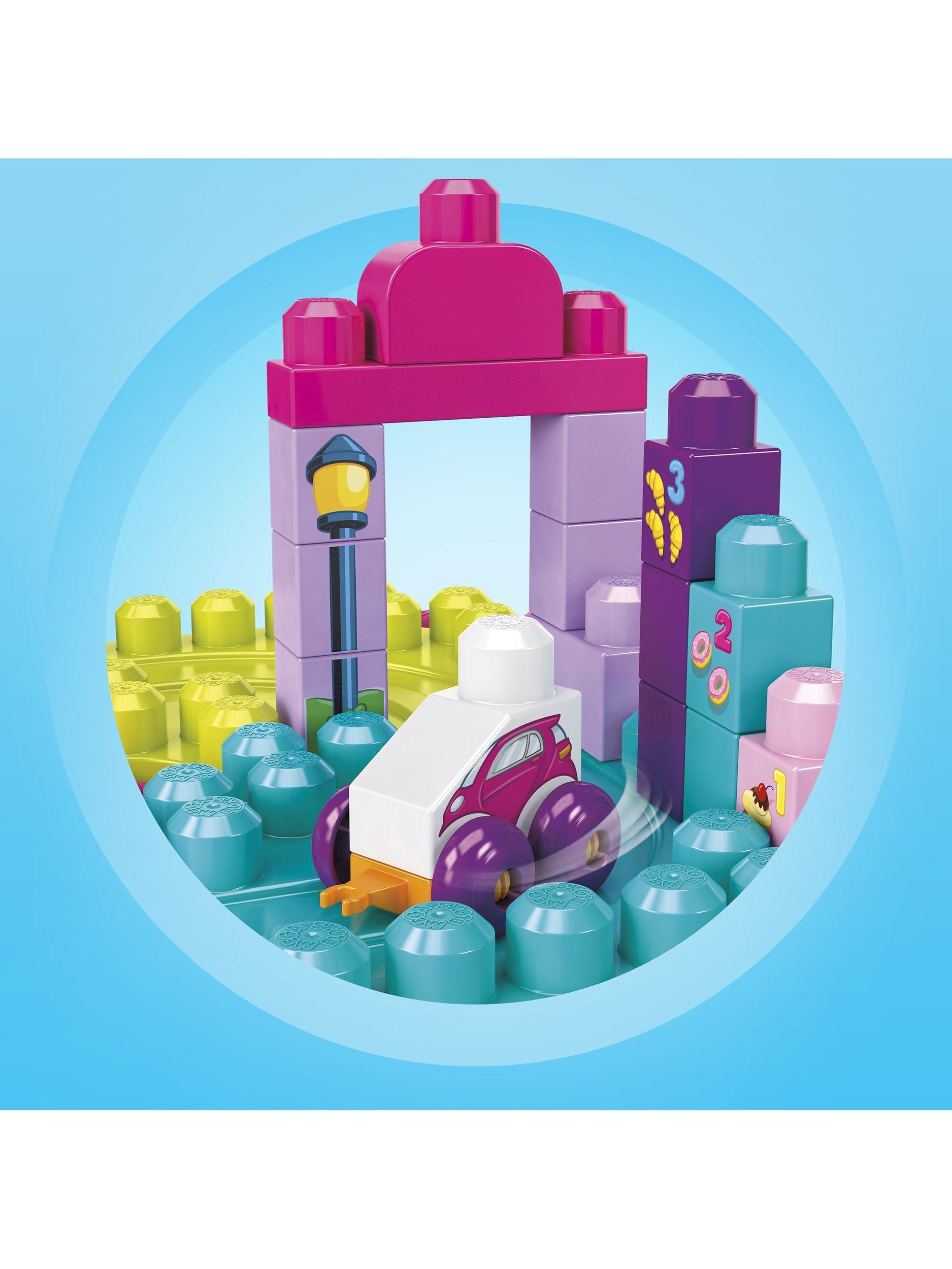 Mega Bloks construction table pink 30 pieces - British product