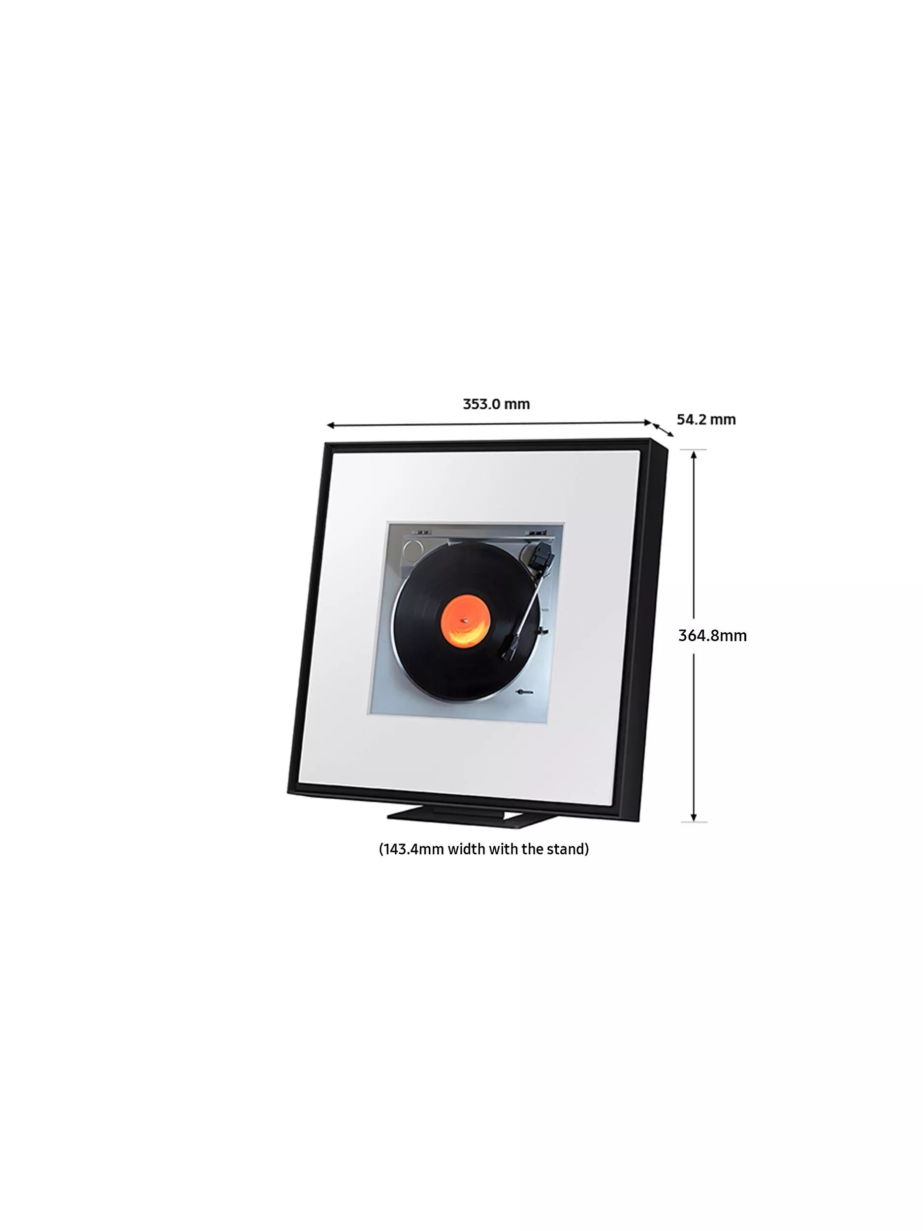 Samsung Music Frame smart speaker designed like a picture frame (British brand)