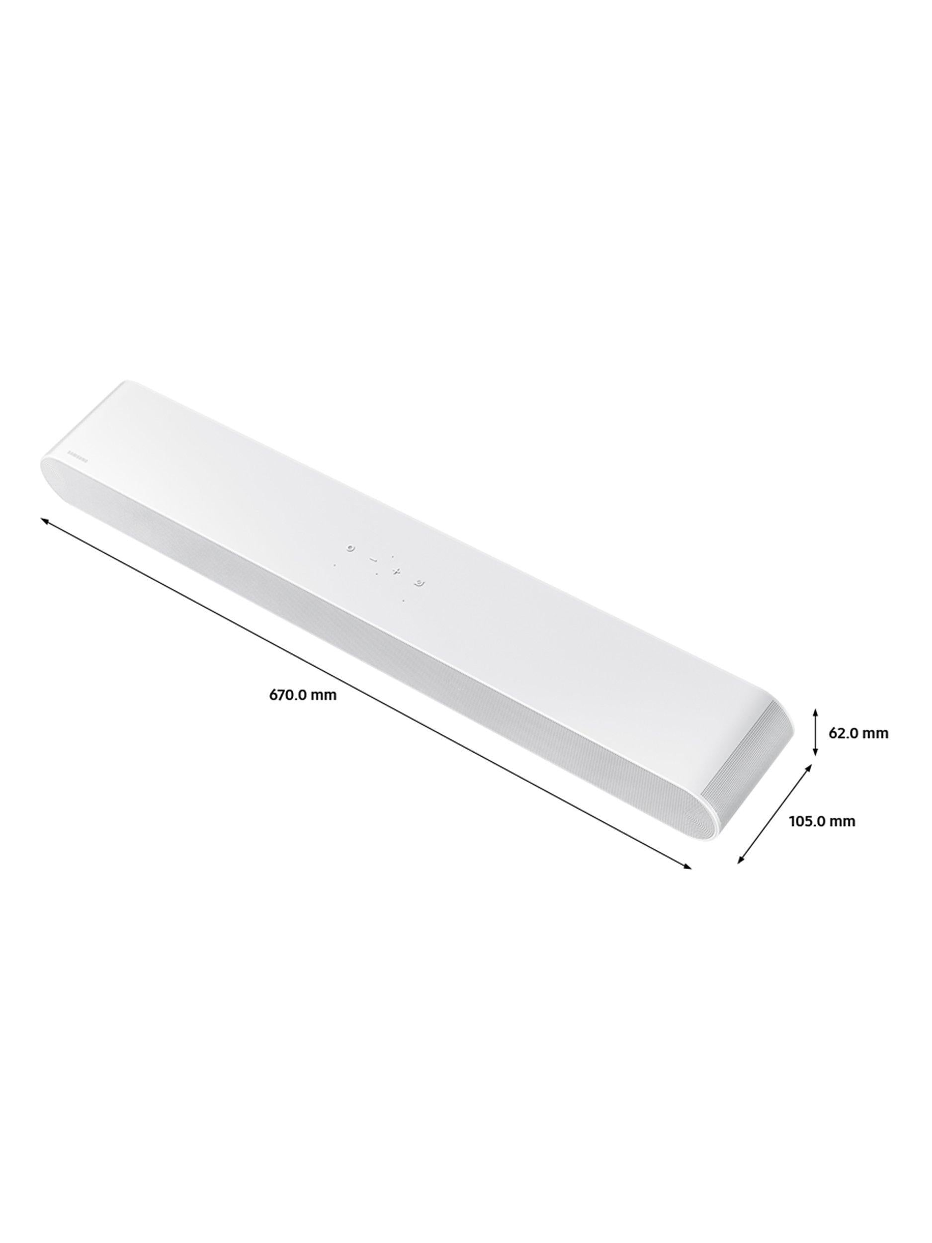 Samsung HW-S61D compact soundbar white, imported from the UK