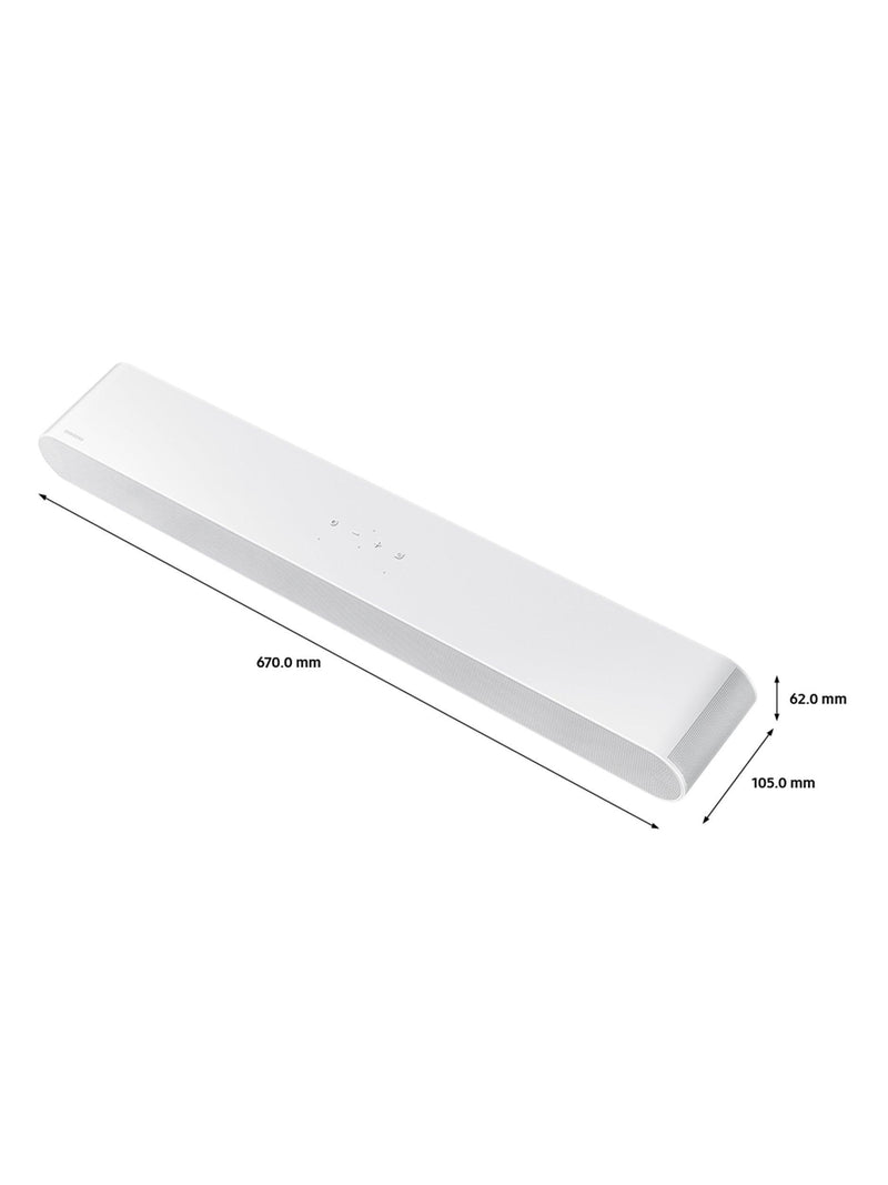 Samsung HW-S61D compact soundbar white, imported from the UK