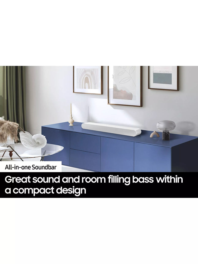 Samsung HW-S61D compact soundbar white, imported from the UK