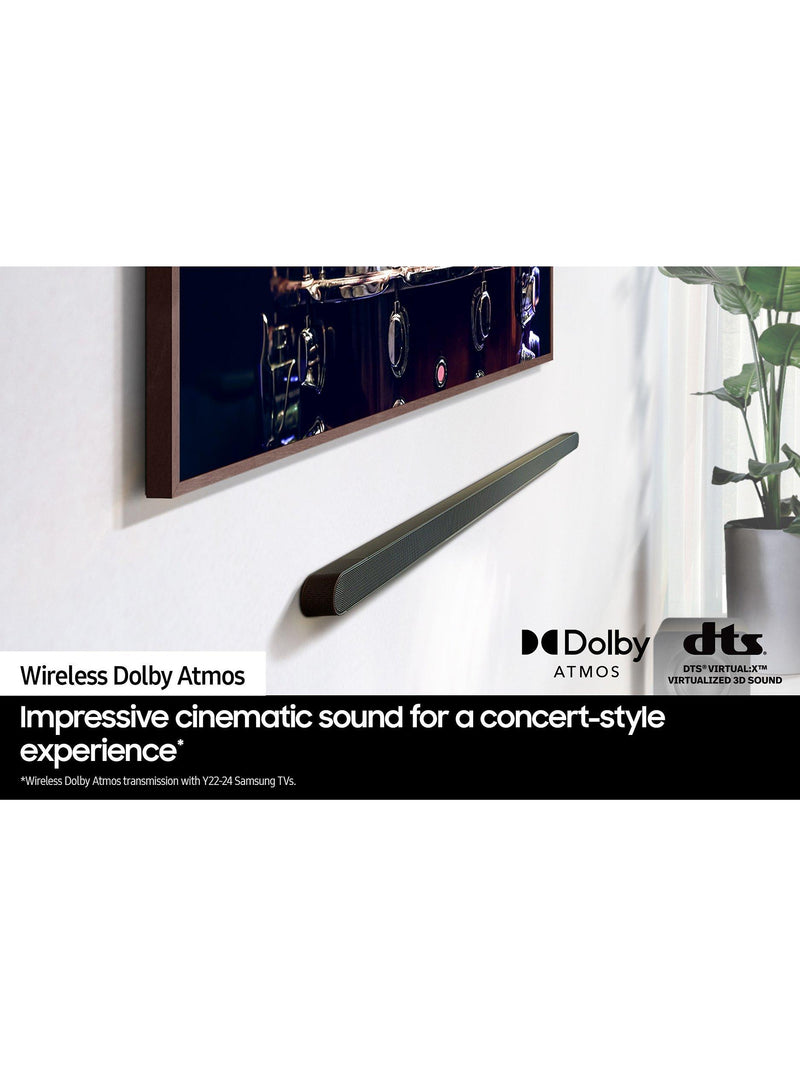Samsung HW-S800D ultra slim soundbar with wireless subwoofer (British brand)