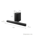 LG US60T soundbar with wireless subwoofer, UK version