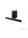 LG US60T soundbar with wireless subwoofer, UK version
