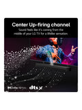 LG US70TR 5.1 channel soundbar with wireless subwoofer, UK version