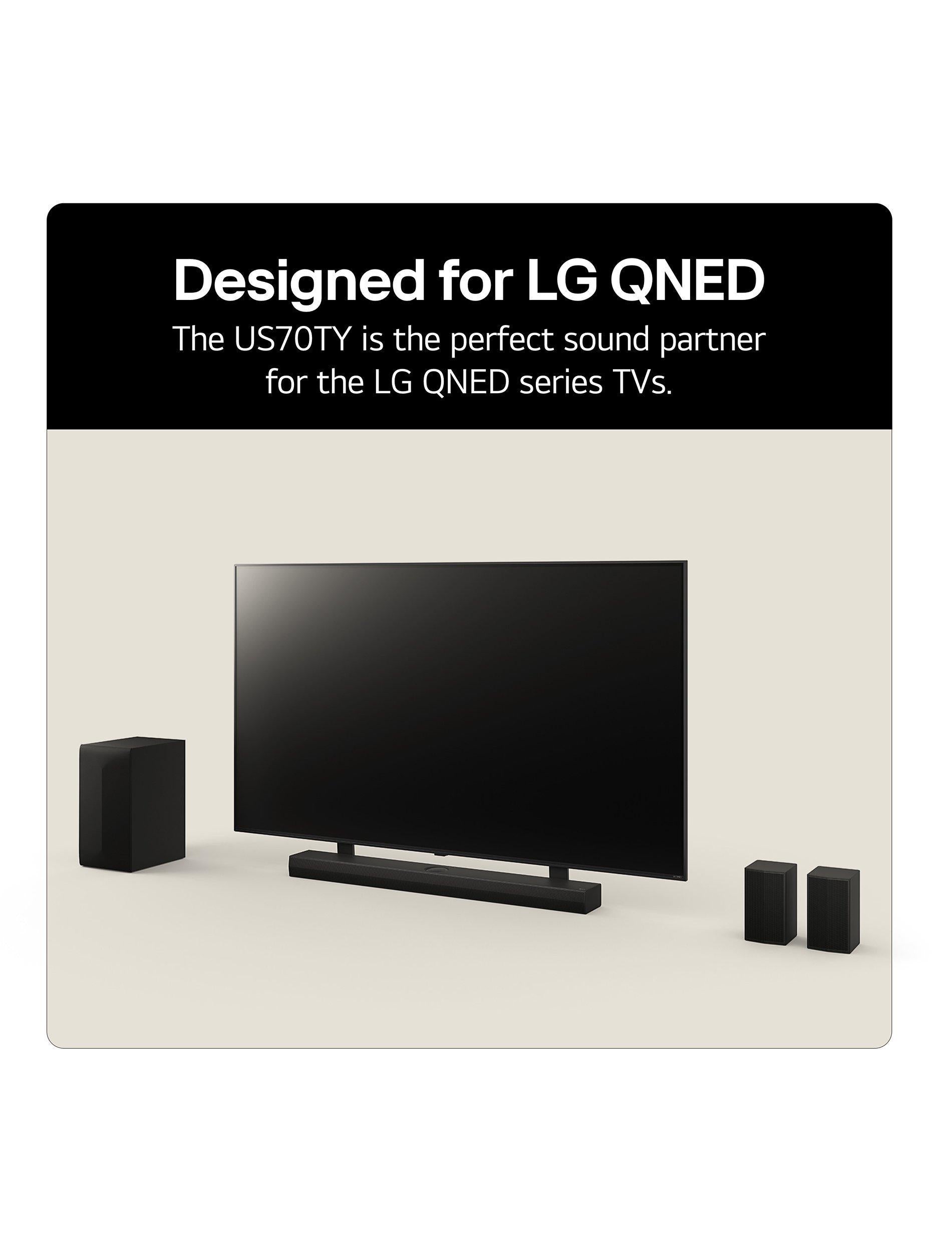 LG US70TR 5.1 channel soundbar with wireless subwoofer, UK version