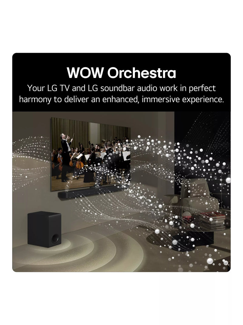 LG S95TR soundbar with Dolby Atmos wireless subwoofer (British brand)