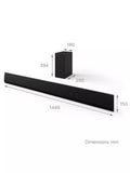 LG USG10TY soundbar black with wireless subwoofer (British brand)