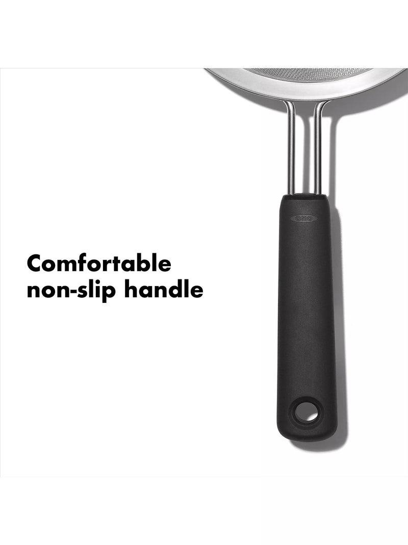 OXO Good Grips fine mesh strainer 20cm, imported from the UK
