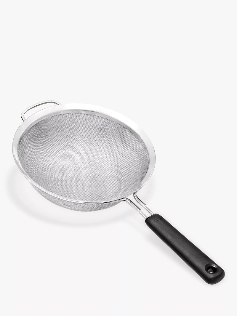 OXO Good Grips fine mesh strainer 20cm, imported from the UK