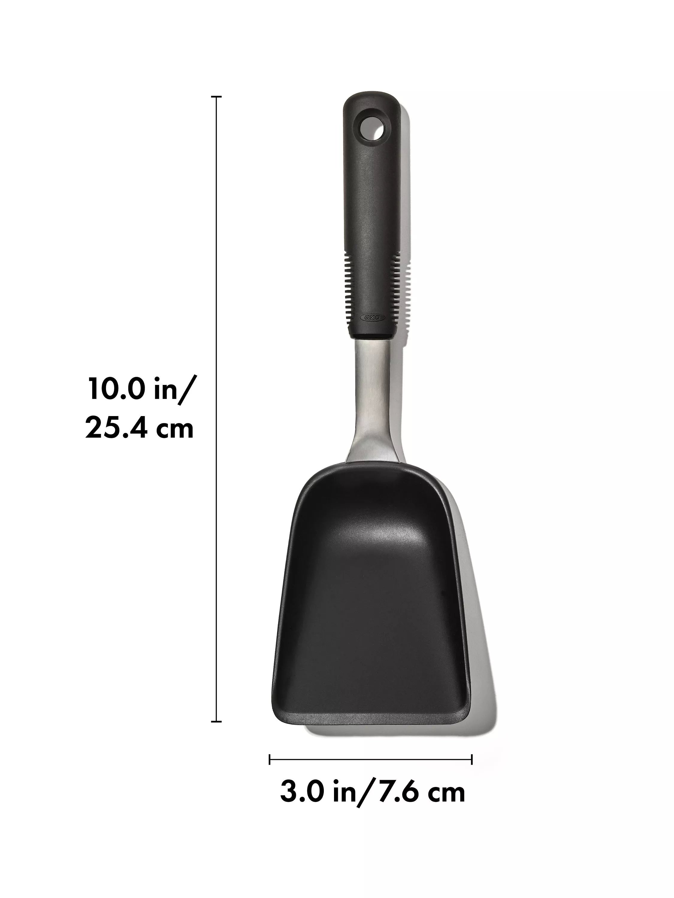OXO Good Grips roast scoop, imported from the UK