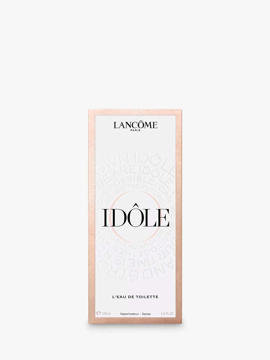 Lancôme Idôle Eau de Toilette spray bottle, UK version