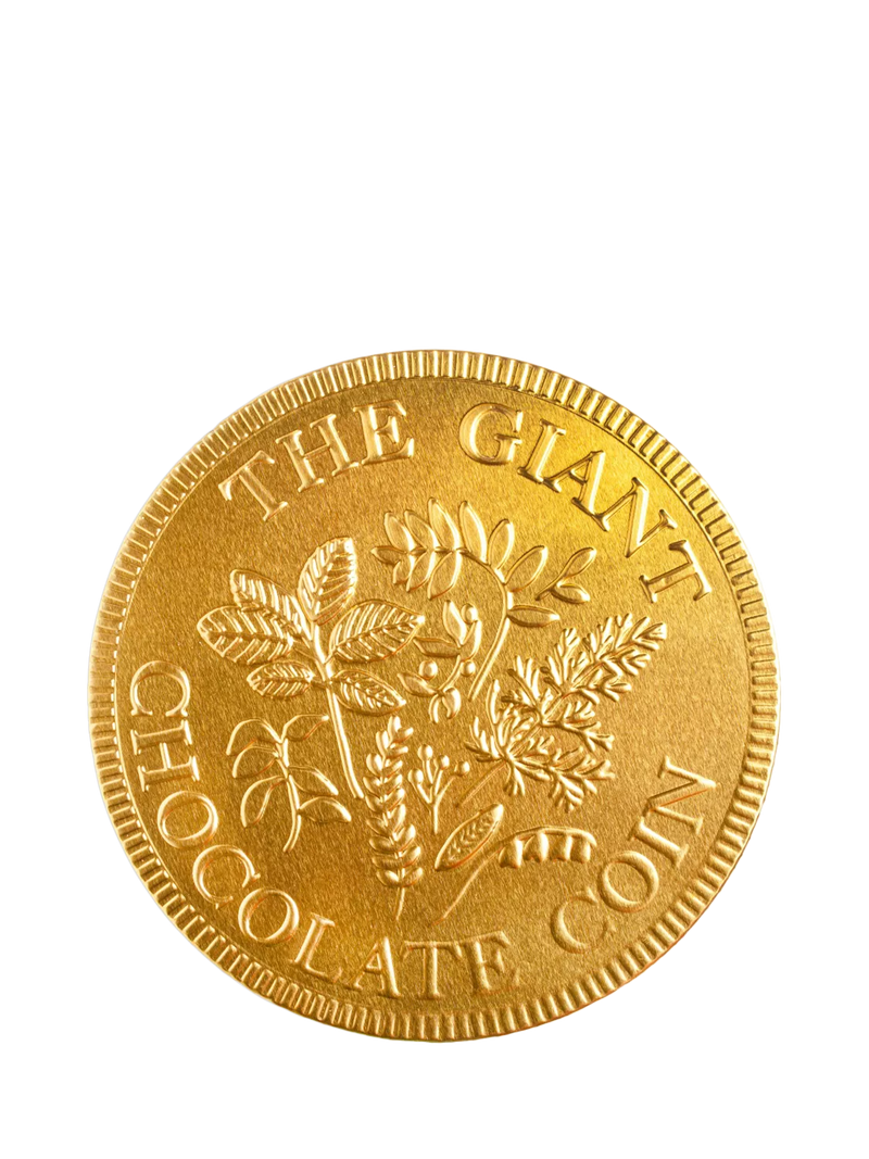 Gold Milk Chocolate Coin, 90g