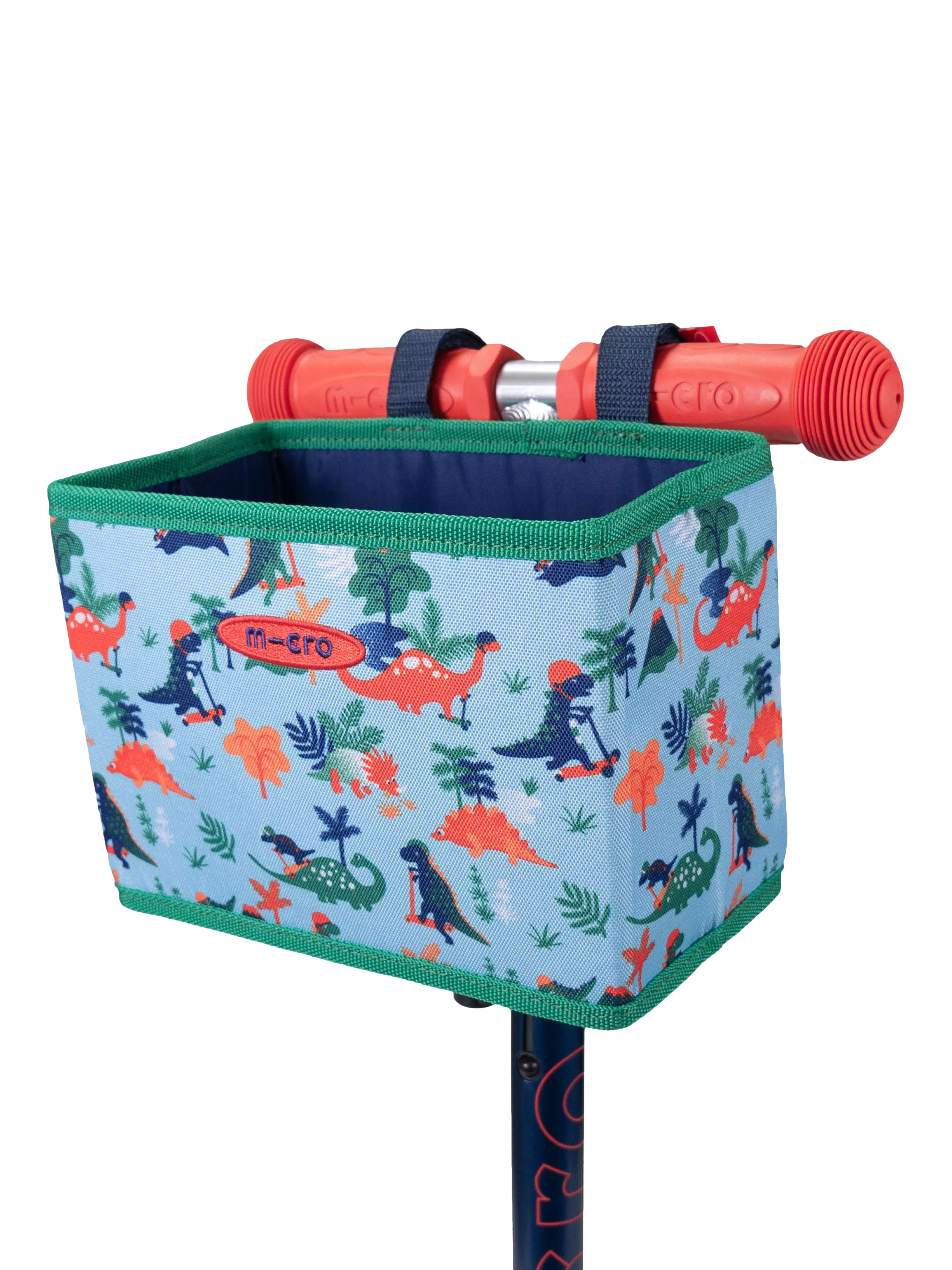 Micro Scooters dinosaur child-friendly folding basket (British brand)