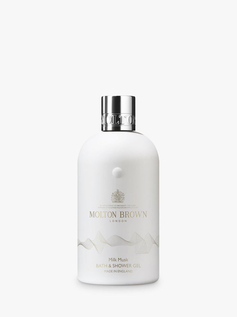 Molton Brown Milk Musk shower gel 300ml, imported from the UK
