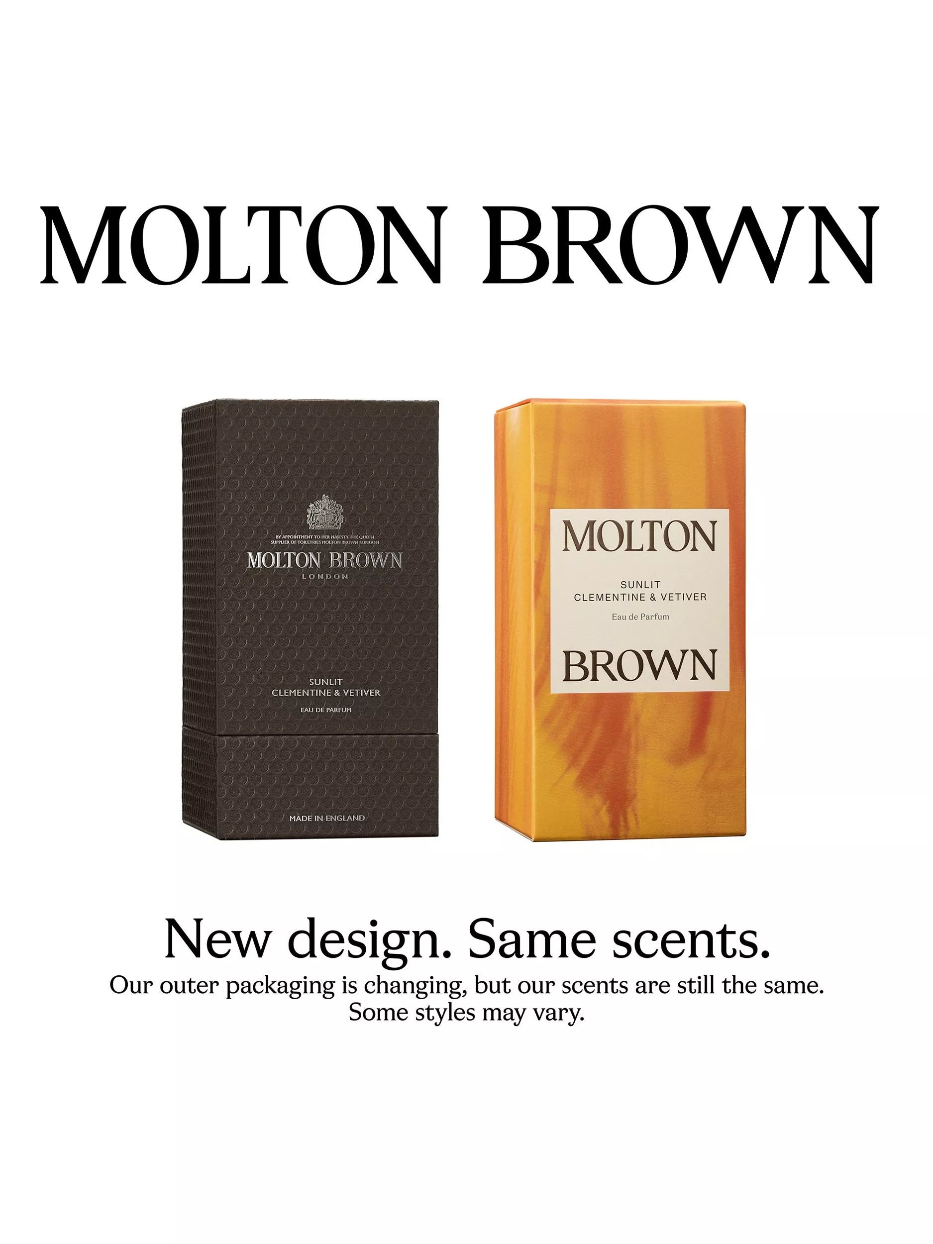 Molton Brown Sunlit Clementine & Vetiver Eau de Parfum 100ml (British brand)