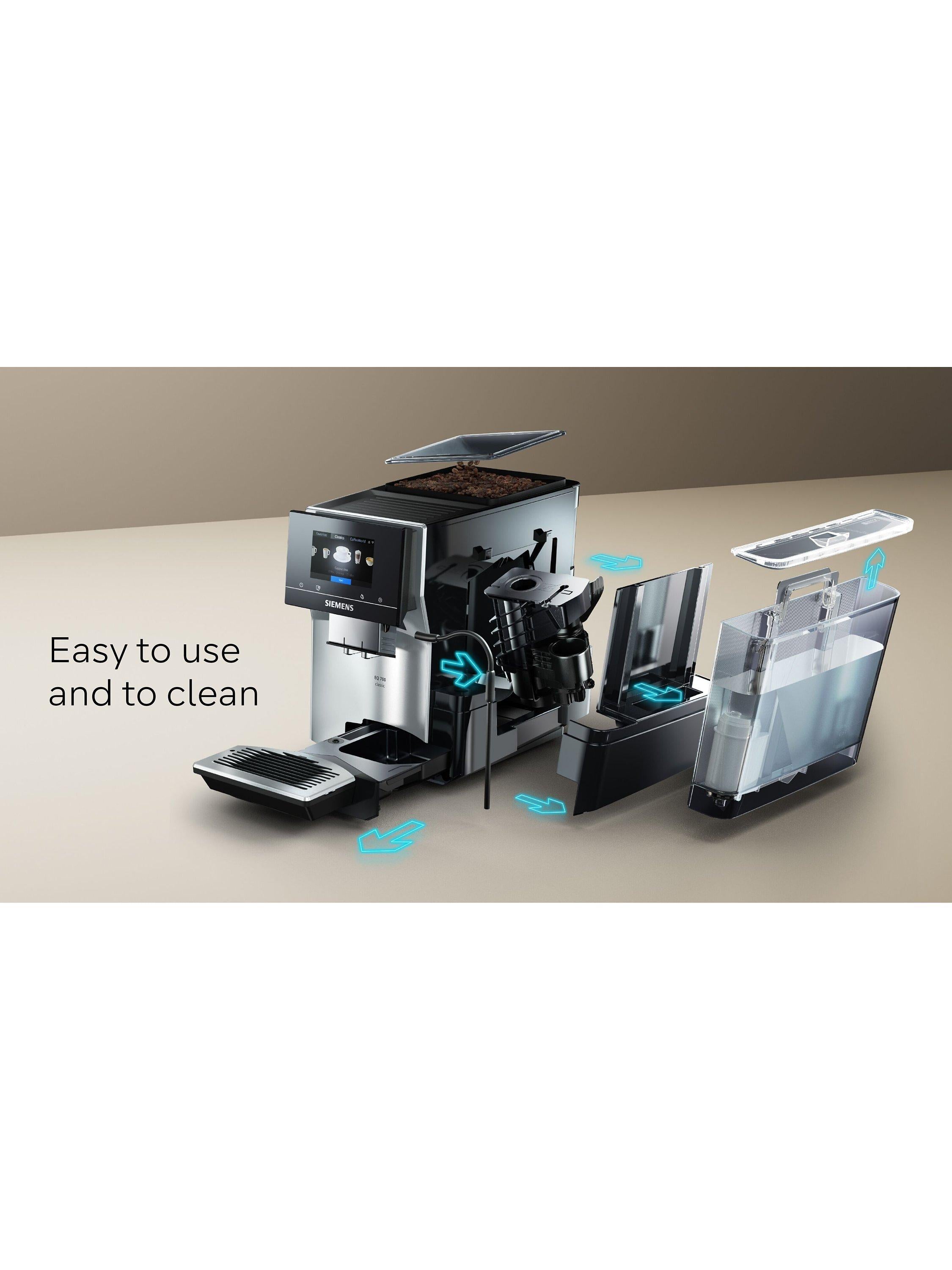 Siemens bean to cup coffee machine black (British brand)