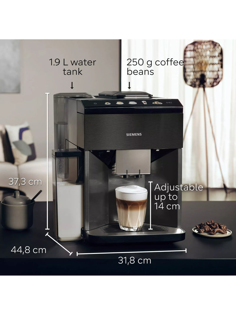 Siemens Bean to Cup Coffee Machine Black (British brand)