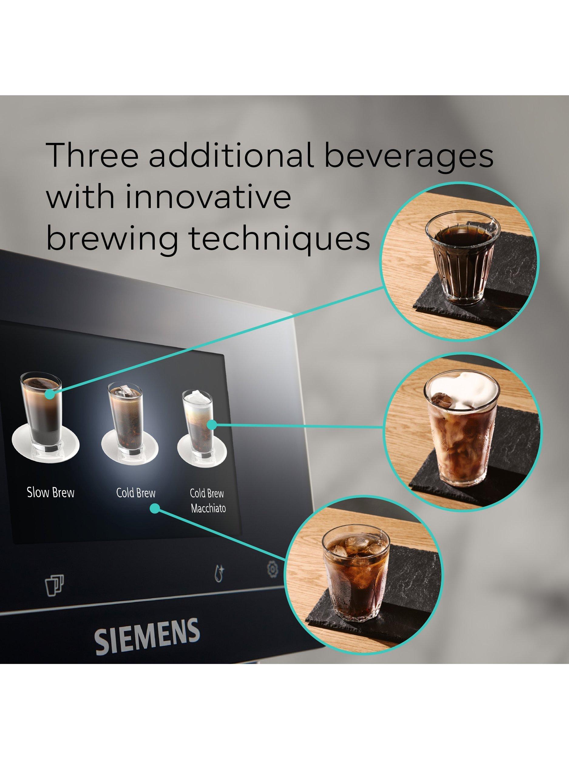 Siemens TQ713GB3 EQ700 Black bean-to-cup coffee machine (British brand)