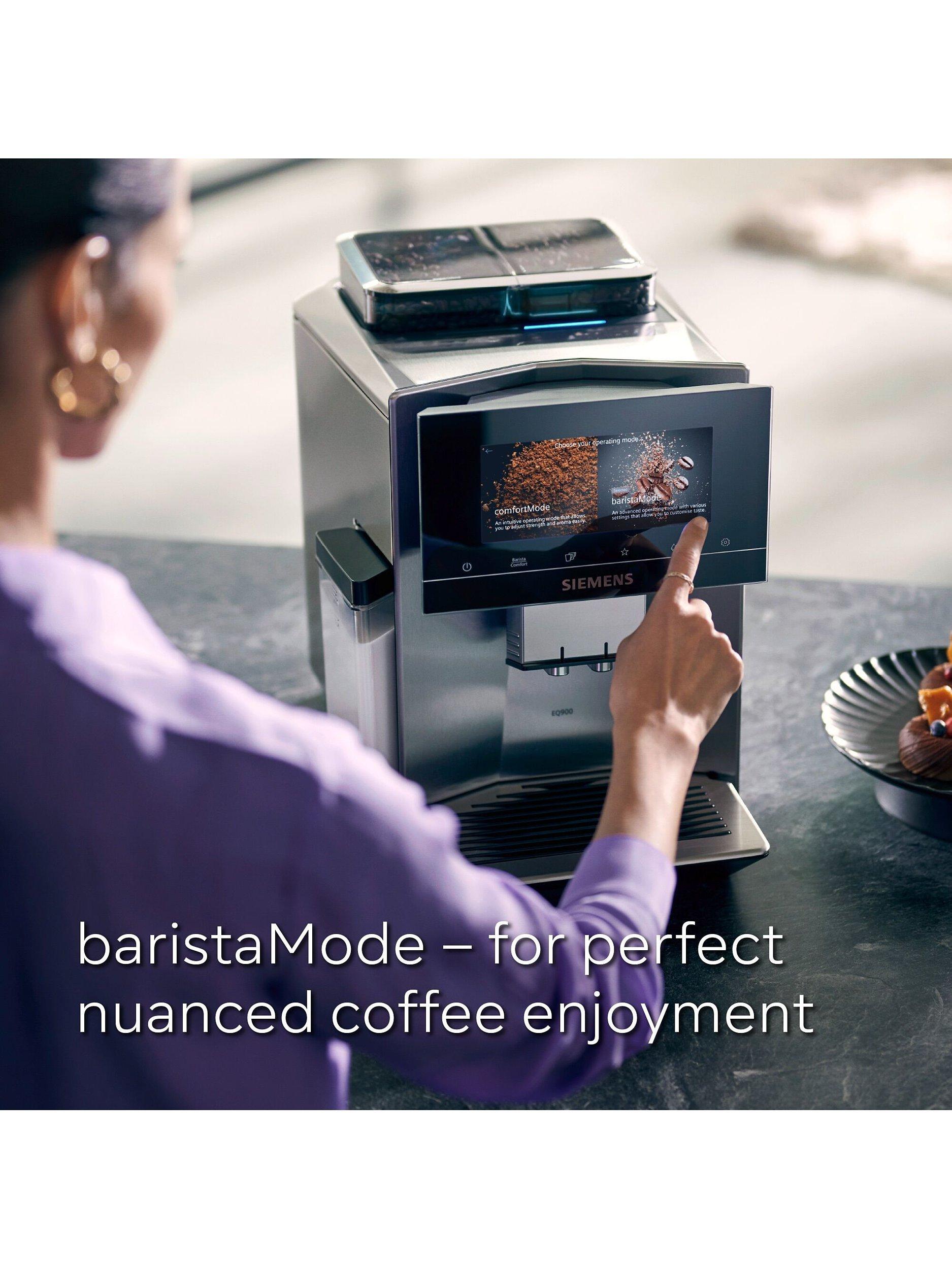 Siemens TQ907GZ3 EQ900 Bean to Cup Coffee Machine in Black (British brand)