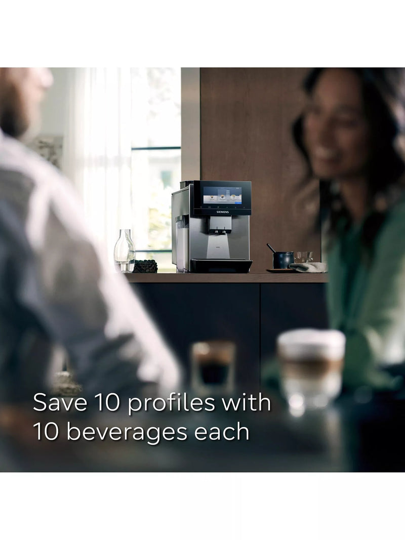 Siemens TQ907GZ3 EQ900 Bean to Cup Coffee Machine in Black (British brand)
