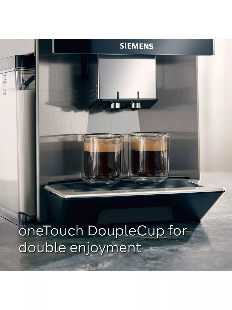 Siemens TQ907GZ3 EQ900 Bean to Cup Coffee Machine in Black (British brand)