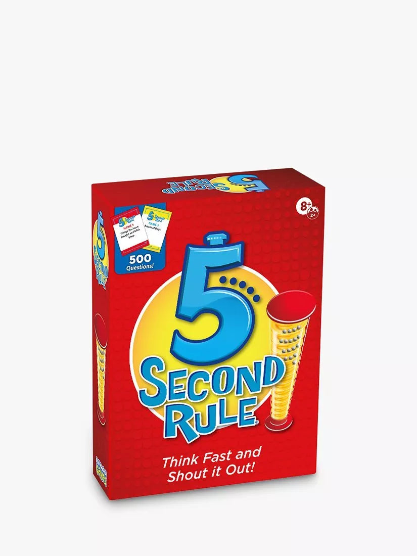 PlayMonster 5 Second Rule board game - British product