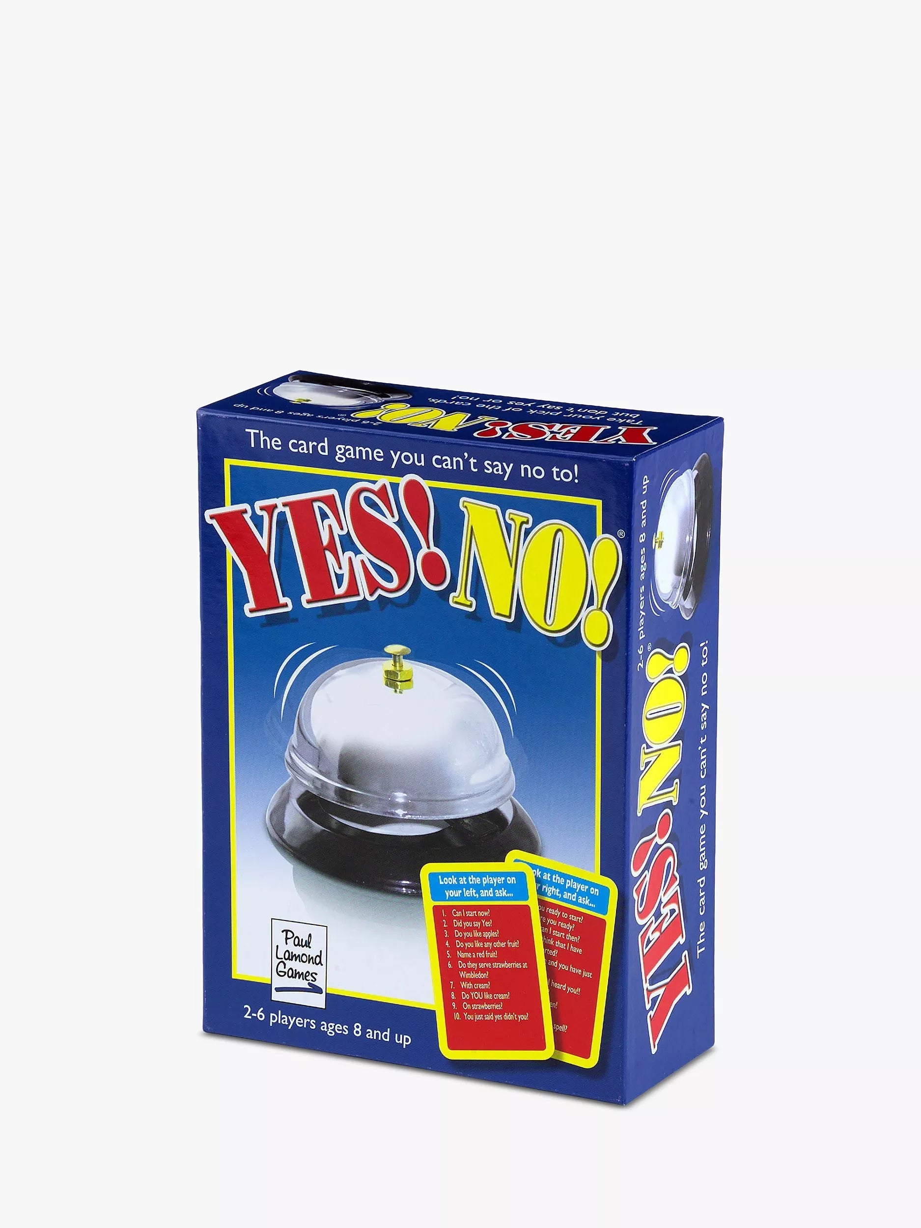 University Games Yes/No Card Game with bell (British brand)